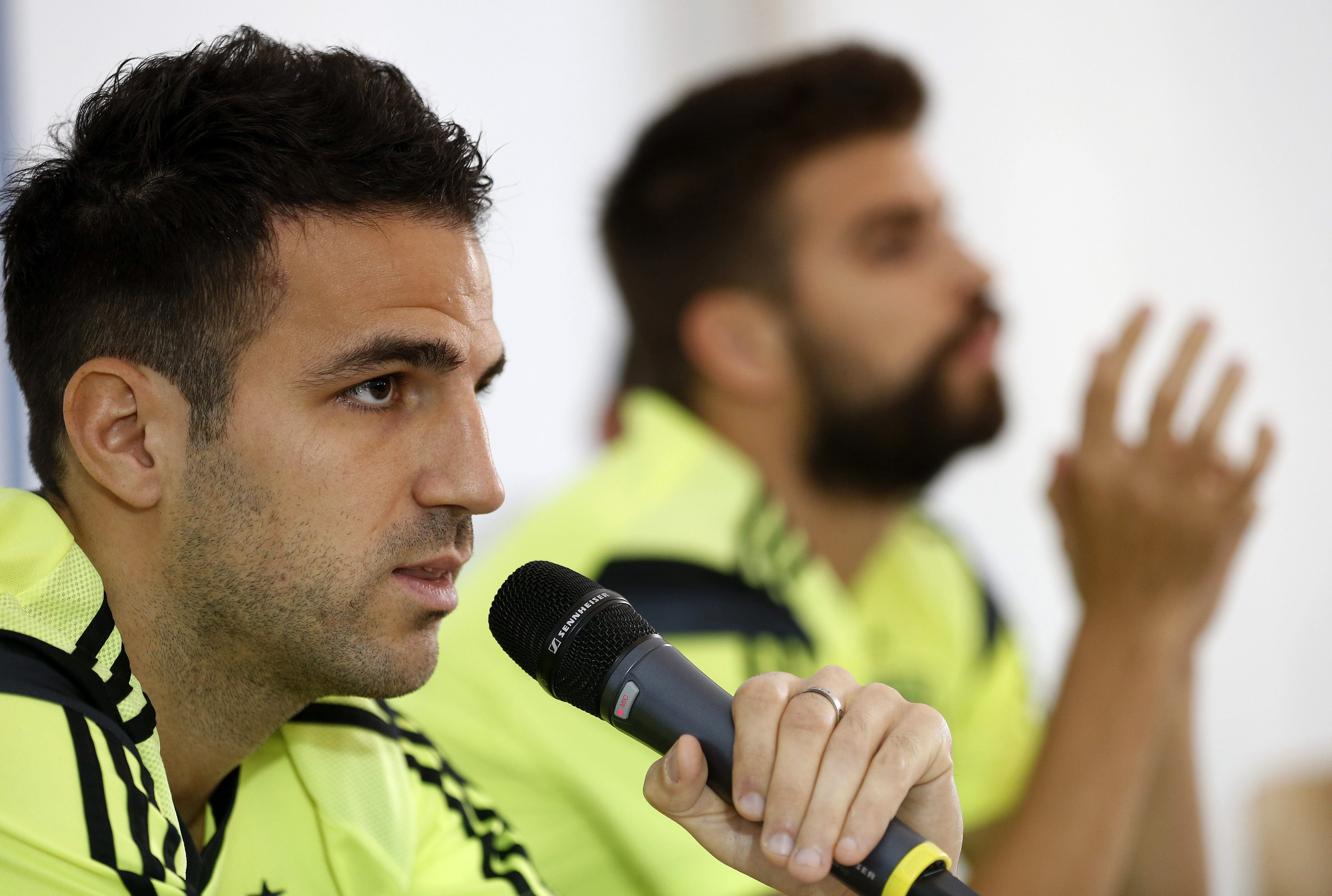 Cesc: «Hemos acostumbrado mal al país por todo lo que hemos ganado»