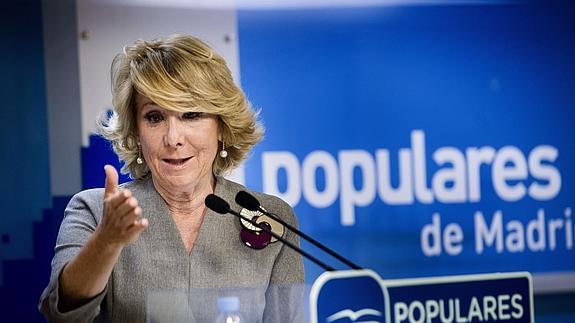 Los votantes de PP apuestan por Aguirre como alcaldesa de Madrid