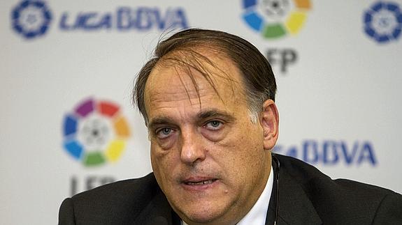 Tebas: «Vamos a eliminar a todos los ultras del fútbol»