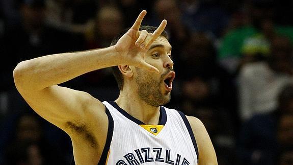 Marc Gasol y los Grizzlies también pueden con los campeones de la NBA