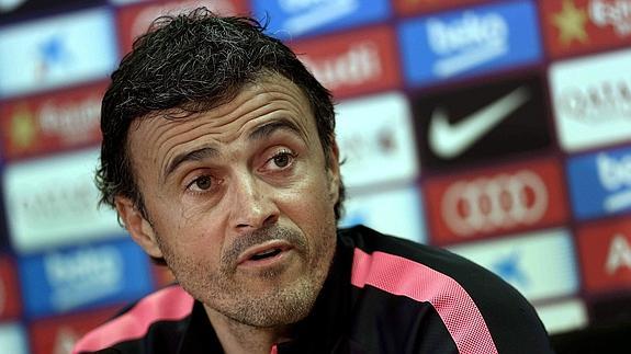 Luis Enrique asegura que cuenta con el apoyo del equipo