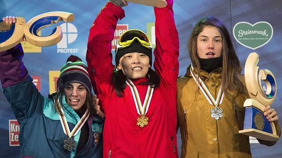 Queralt Castellet, subcampeona del mundo de 'halfpipe'