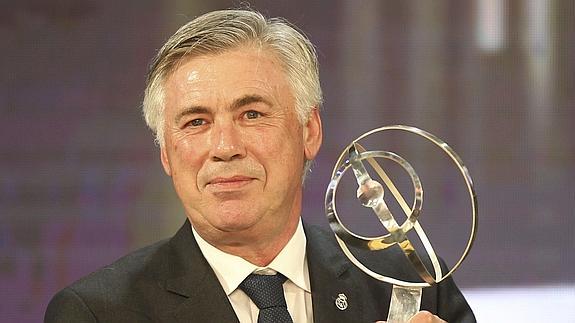 Ancelotti, mejor entrenador de 2014