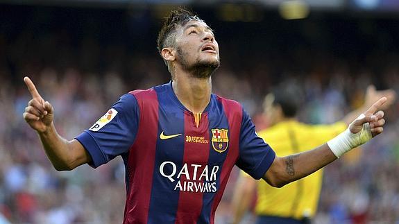 Neymar explota en el mejor momento del Barça