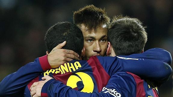 El Barça se impone en la montaña rusa