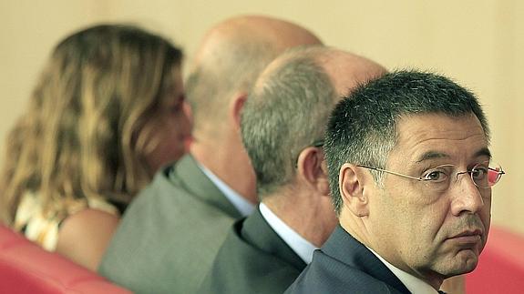 Bartomeu, imputado por el 'caso Neymar'