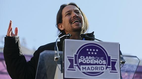 Pablo Iglesias desafía a Rajoy a convocar ya las elecciones