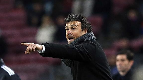 Luis Enrique: «La confianza te mata»
