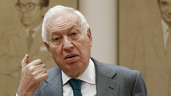 García-Margallo: «Es imposible extrapolar el modelo venezolano a España»