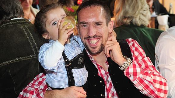 Franck Ribéry se piensa solicitar la nacionalidad alemana