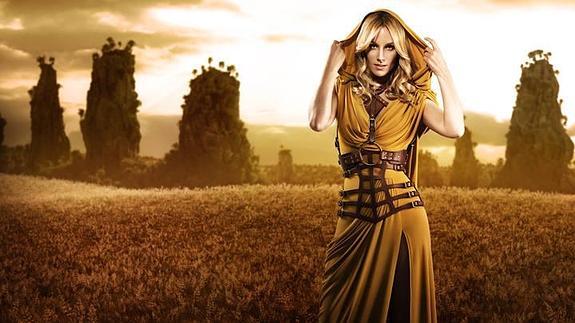 Edurne, una tigresa en el videoclip de 'Amanecer'