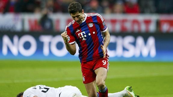 El Bayern aplasta a un Shakhtar en inferioridad