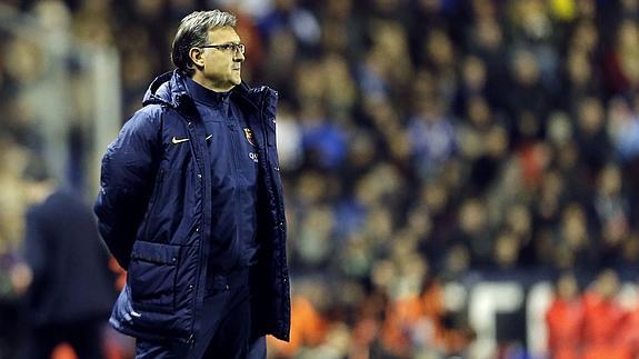 Martino: «Las rotaciones se van al diablo en el primer partido importante»