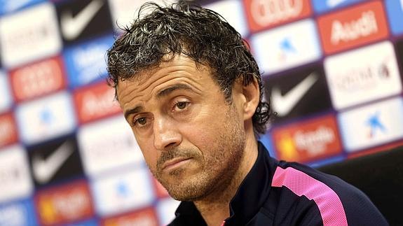 Luis Enrique: «No creo que el clásico sea decisivo»