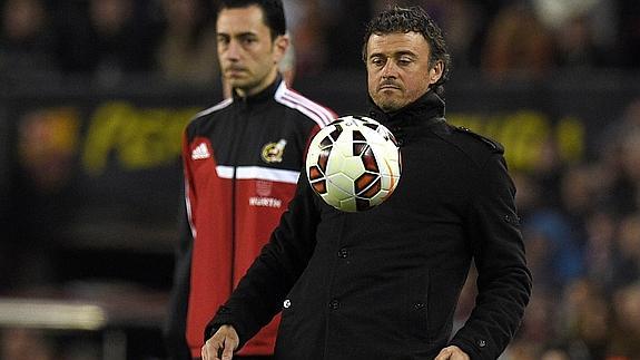 Luis Enrique: «El gran nivel del Real Madrid realza nuestra victoria»