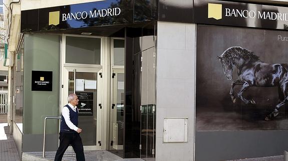 Banco Madrid sufre «insolvencia inminente» y el juez ordena la liquidación