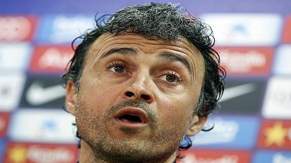 Luis Enrique: «Messi está en perfectas condiciones»