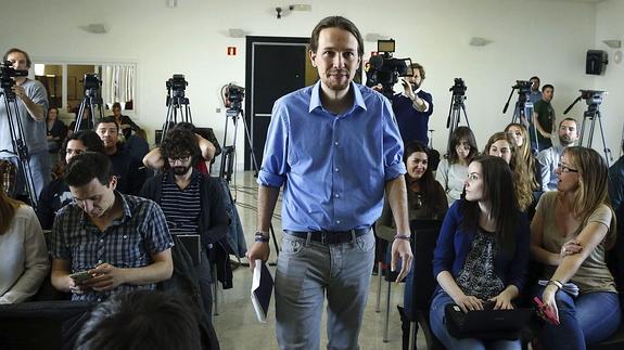 Pablo Iglesias, sobre Ciudadanos: «Cambio y recambio son cosas diferentes»