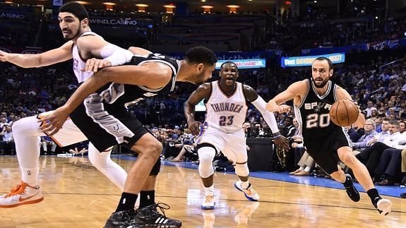 Los Spurs dejan a los Thunder fuera de 'Playoffs'