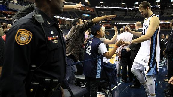 Marc Gasol: «No pienso en ser agente libre en este momento»