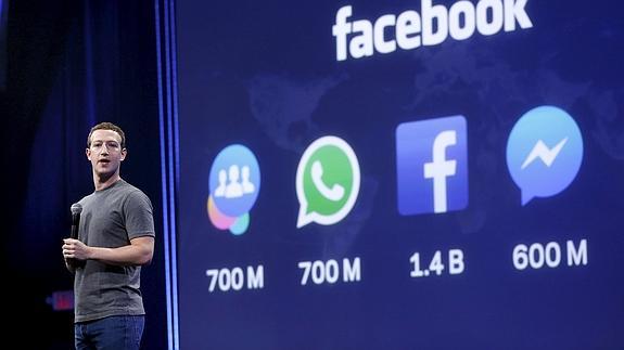 Facebook aumenta sus ingresos un 42% en el primer trimestre de 2015