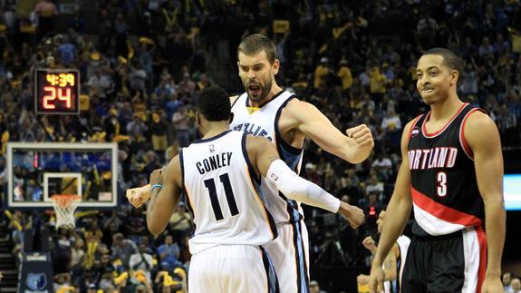 Marc Gasol vuelve a brillar en unos Grizzlies que colocan el 2-0