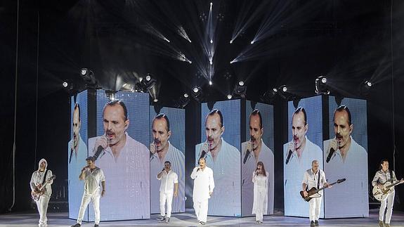 Miguel Bosé, en directo