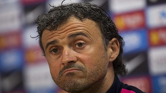 Luis Enrique: «Si ganamos todos los puntos da igual lo que hagan los rivales»