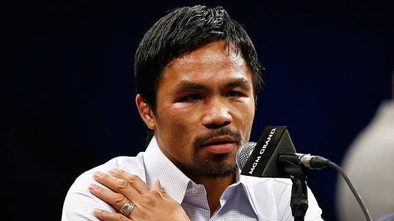 Pacquiao: «Creo que gané; él sólo corrió y corrió»