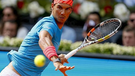 Nadal vuelve a sonreír en Madrid