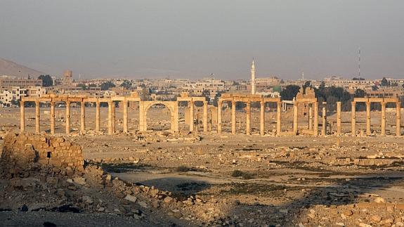 El EI se apodera de parte de la ciudad de Palmira en Siria