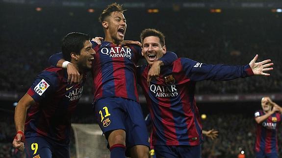 El Barça del tridente pudo hasta con la crisis de Anoeta