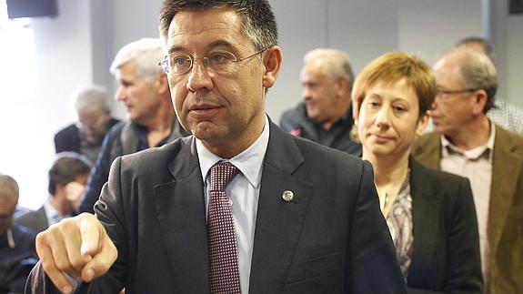 Bartomeu: «Hemos visto uno de los mejores goles de la historia del fútbol»