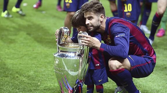 Piqué: «Creo que Luis Enrique se va a quedar»