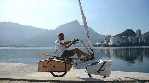 Bikeboat, la bici para tierra y agua