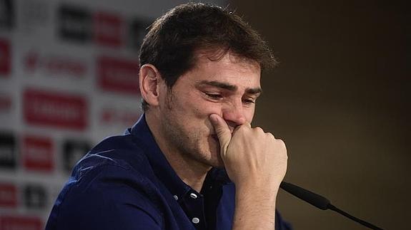 Casillas: «Allá donde vaya, gritaré ¡hala Madrid!»