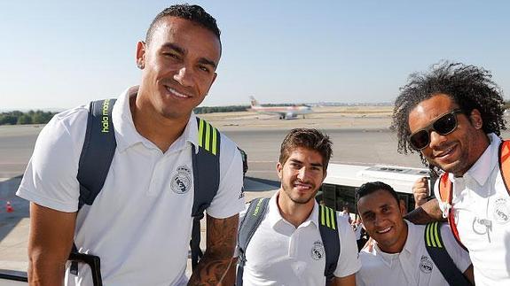 El Real Madrid llega a Australia