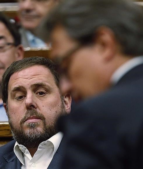 Junqueras justifica el pacto con Mas alegando que el 27S está en juego «todo»