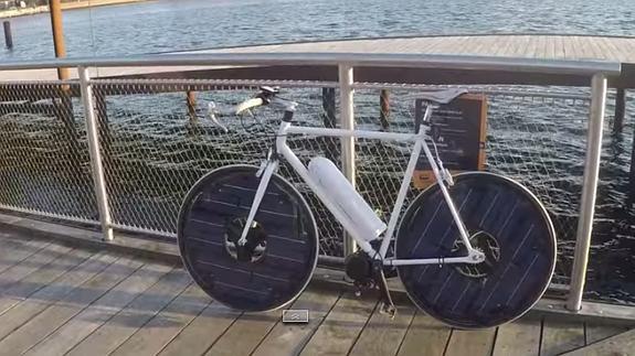 La bici solar que alcanza los 50 km/h