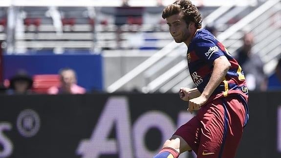 Sergi Roberto: «Luis Enrique me dijo que confiaba en mí»