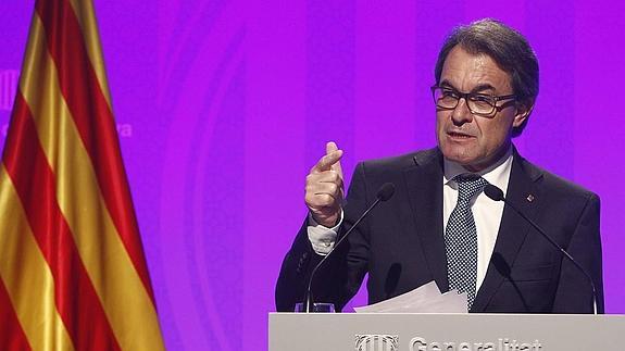 Mas defiende el «plebiscito» para saber cuántos catalanes quieren la independencia