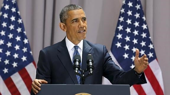 Obama alerta de que un 'no' del Congreso al acuerdo con Irán supondrá «otra guerra en Oriente Próximo»