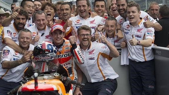 Marc Márquez: «Llegamos con buena inercia a Brno»