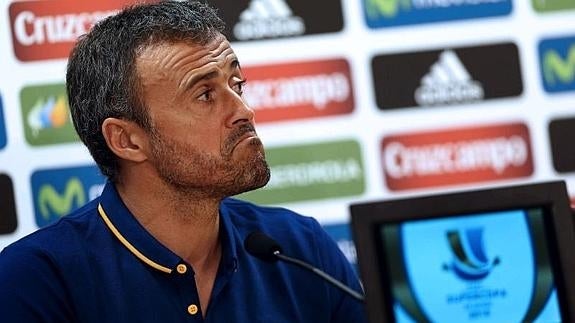 Luis Enrique advierte: «Cuando juega el Barça, todo puede pasar»