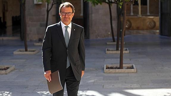 Mas comparecerá ante el Parlament el 2 de septiembre