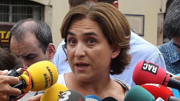 Ada Colau se desmarca de la manifestación independentista del 11-S