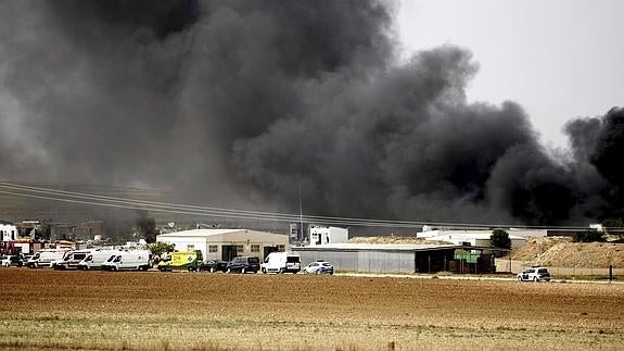 Cinco muertos por la explosión de una pirotecnia en Zaragoza