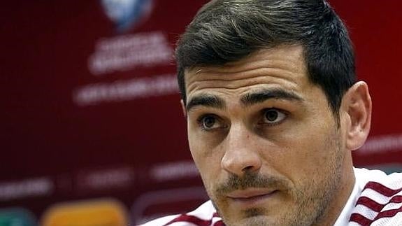 La sonrisa del nuevo Casillas