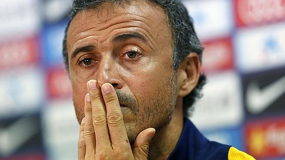 Luis Enrique: «Piqué es un tipo sincero y original»