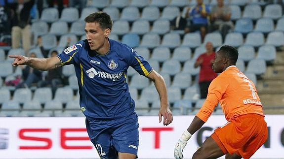 Scepovic saca al Getafe del descenso